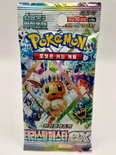 RIP LIVE (KOREAN) Terastal Festival Pokemon Booster Pack